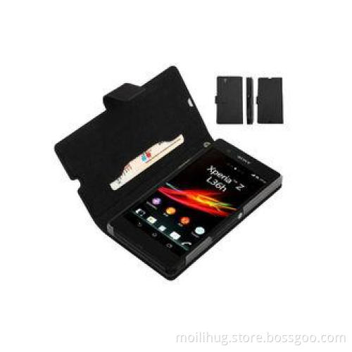 Custom Color Sony Xperia Leather Case , Sony Xperia Z L36i